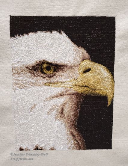 Eagle-profile-Sfumato-embroidery